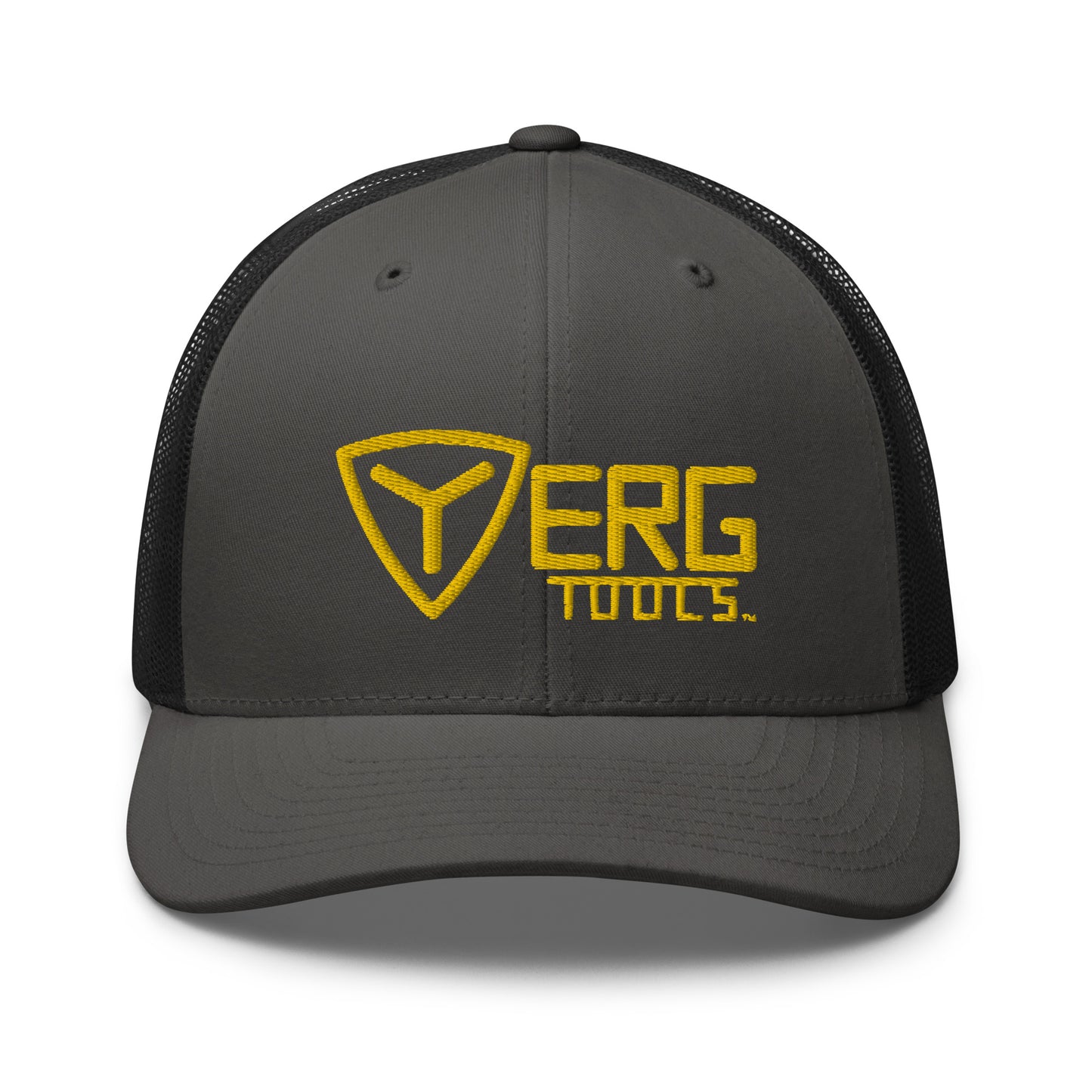 Yerg Tools Gold Logo Mesh Trucker Hat