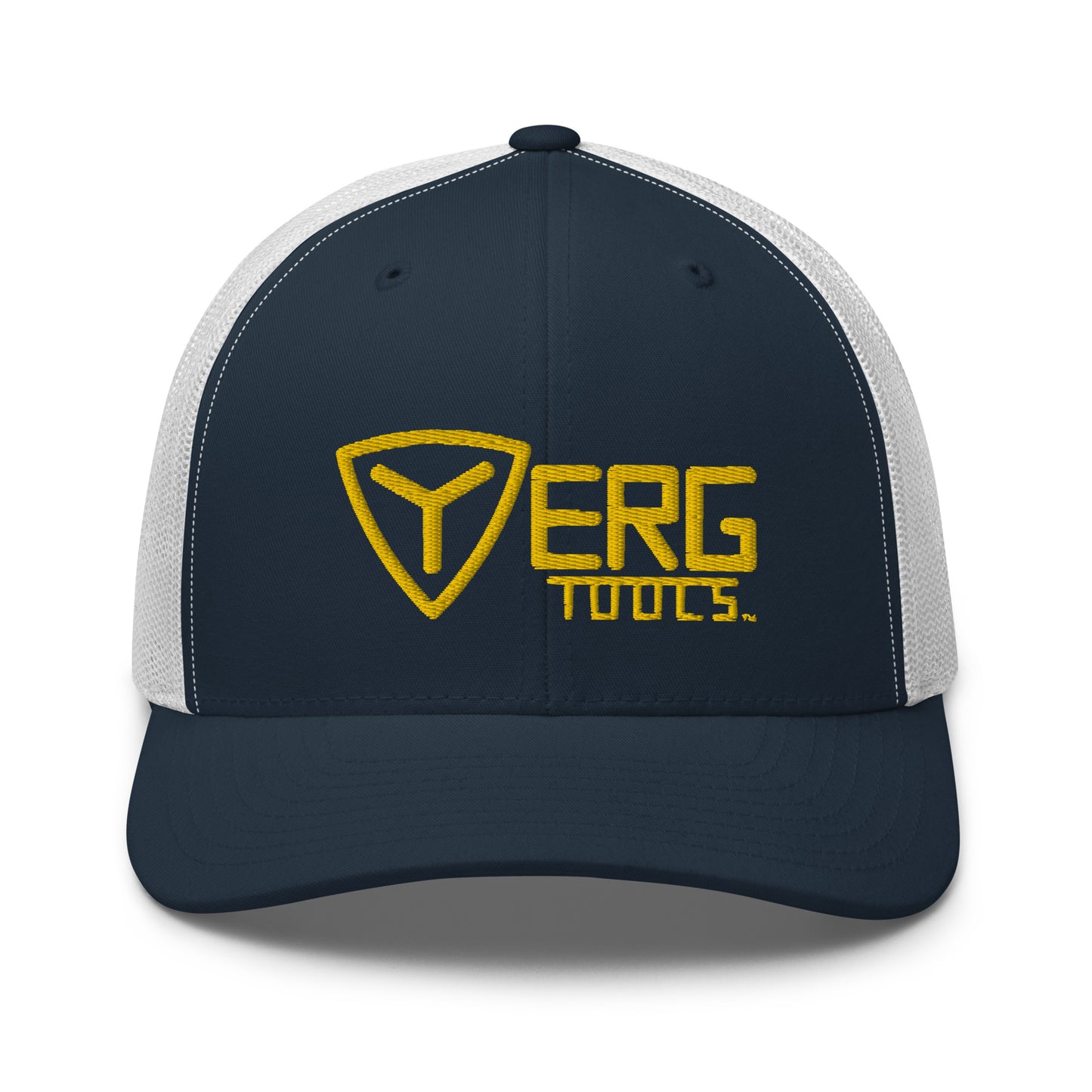 Yerg Tools Gold Logo Mesh Trucker Hat