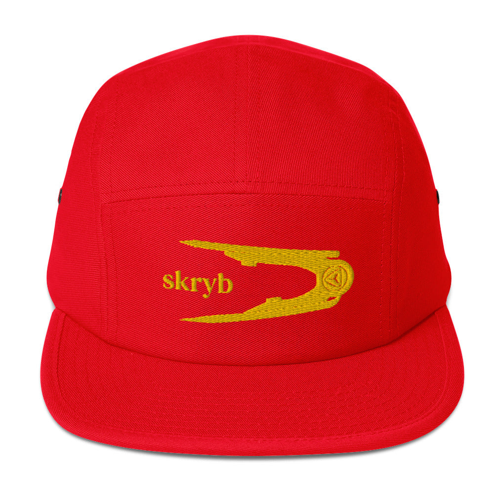 Yerg Tools Skrȳb Silhouette Five Panel Cap