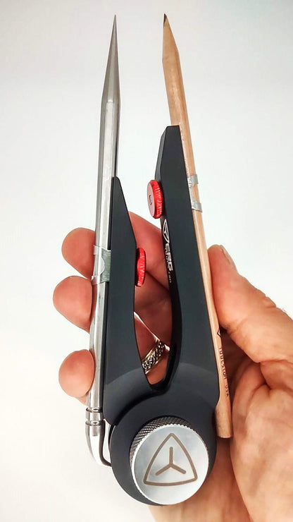Yerg Tools Scribe Tool Aluminum in Hand