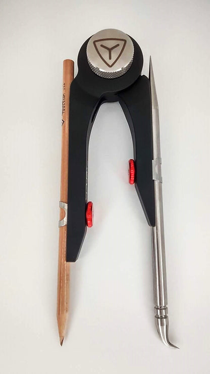 Yerg Tools Scribe Tool Aluminum - Bent Tip Out