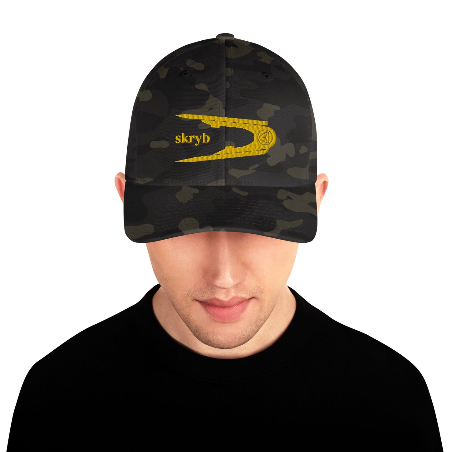 Yerg Tools Skrȳb Silhouette Full-Back Cap