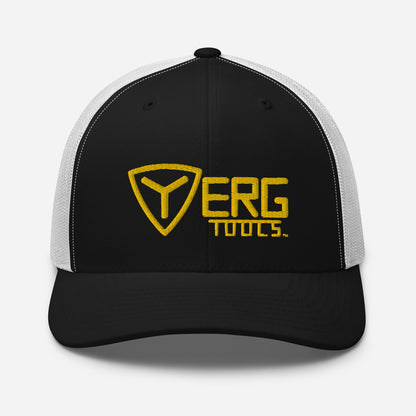 Yerg Tools Gold Logo Mesh Trucker Hat