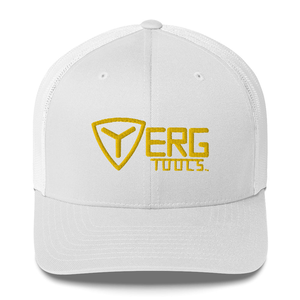 Yerg Tools Gold Logo Mesh Trucker Hat