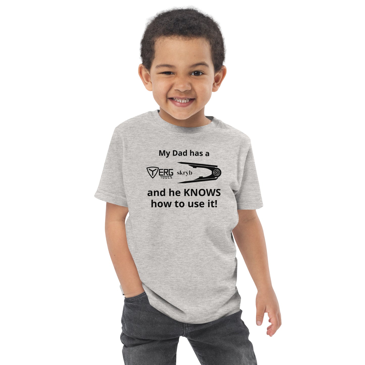 Yerg Tools Skrȳb Brag Toddler t-shirt