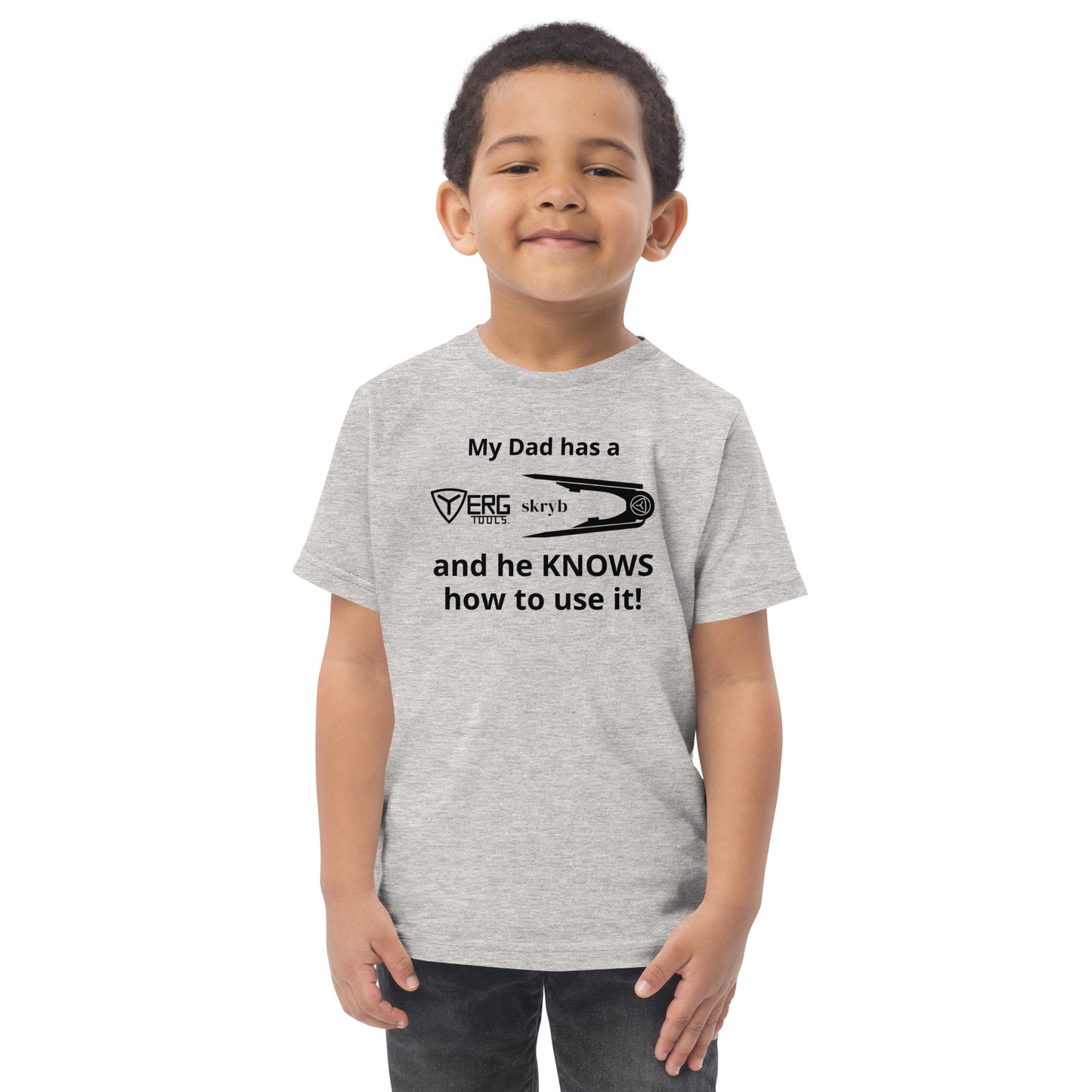 Yerg Tools Skrȳb Brag Toddler t-shirt