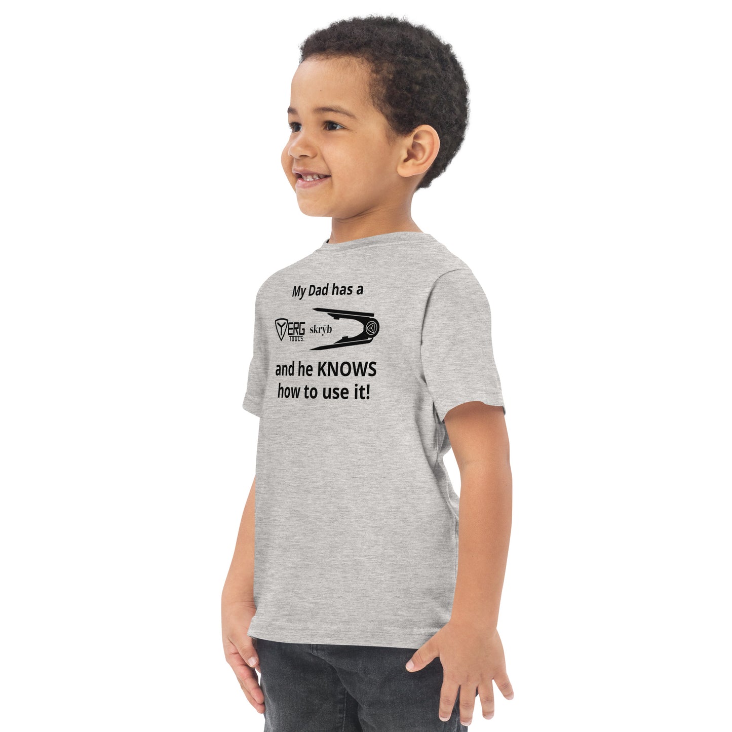 Yerg Tools Skrȳb Brag Toddler t-shirt