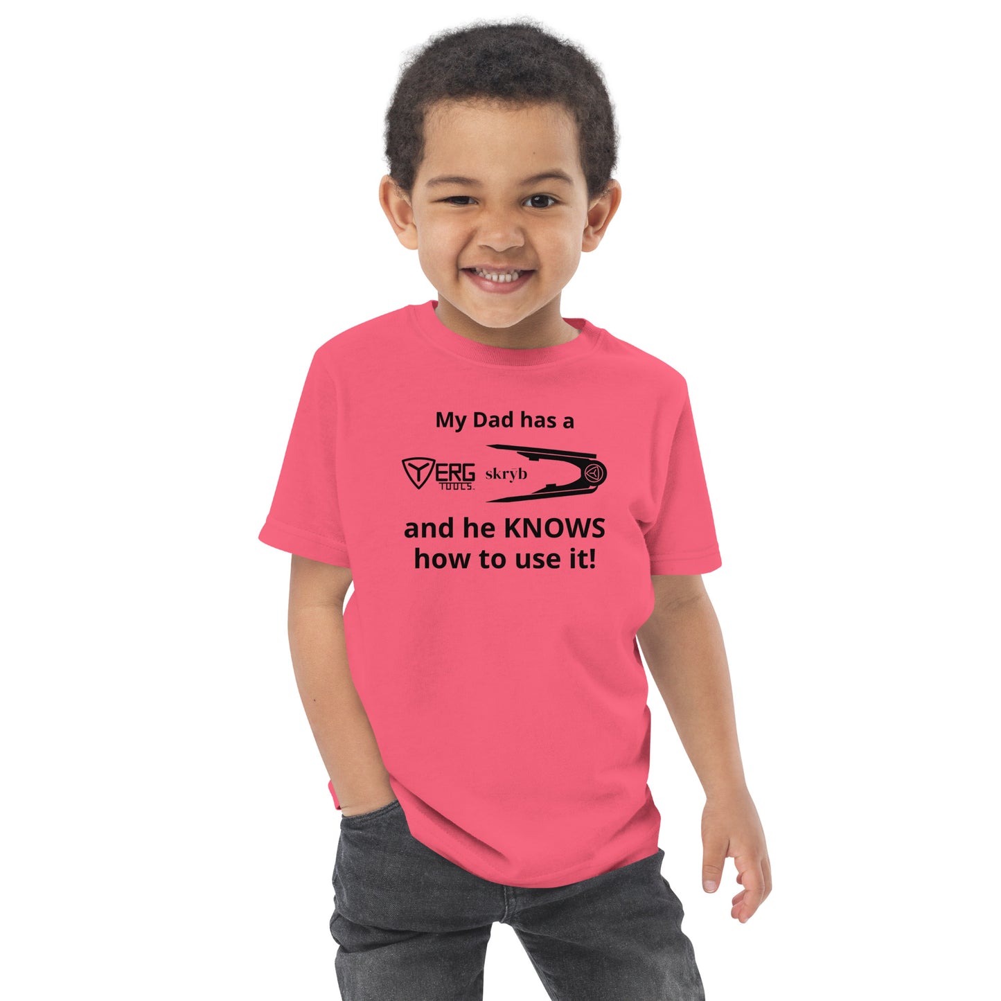 Yerg Tools Skrȳb Brag Toddler t-shirt