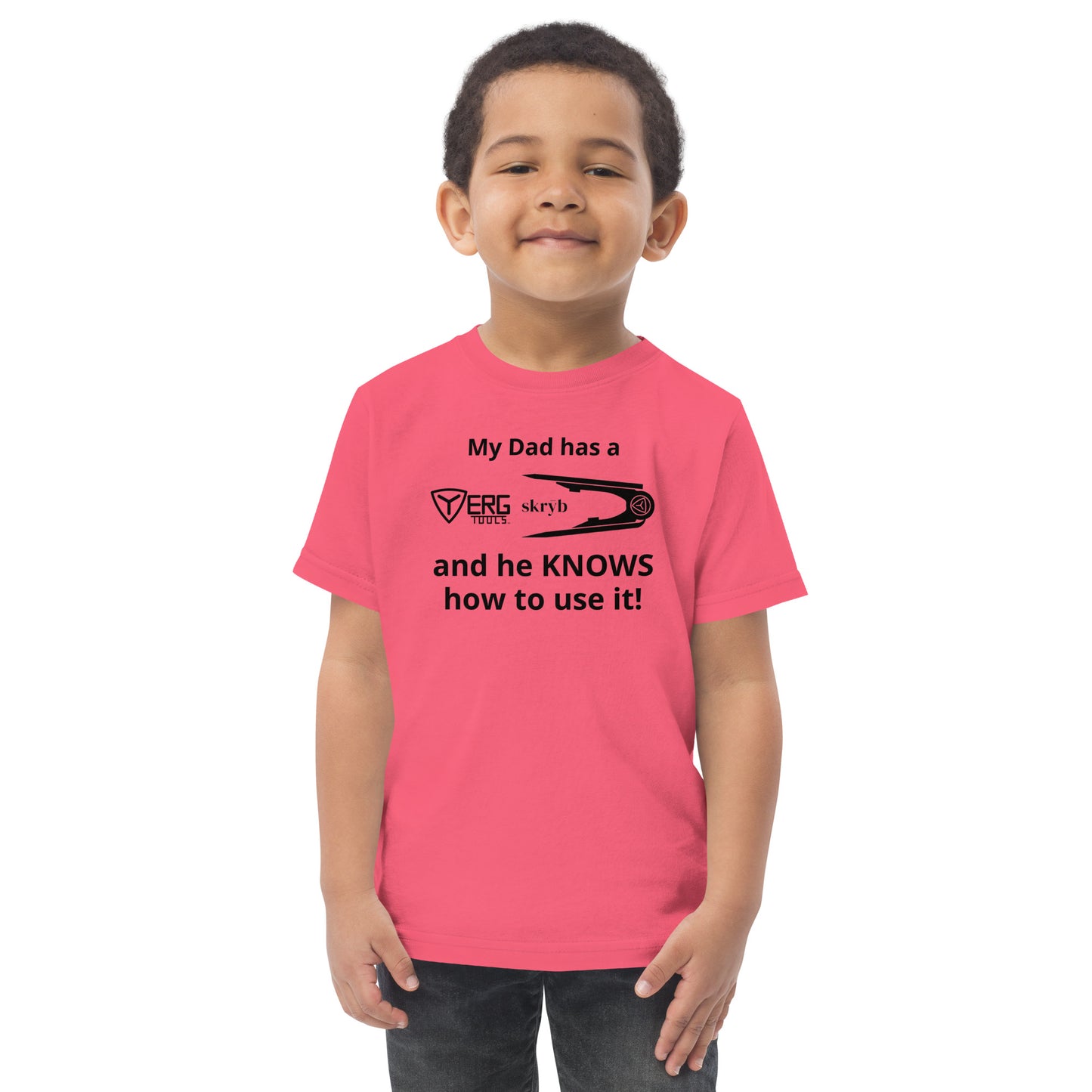 Yerg Tools Skrȳb Brag Toddler t-shirt