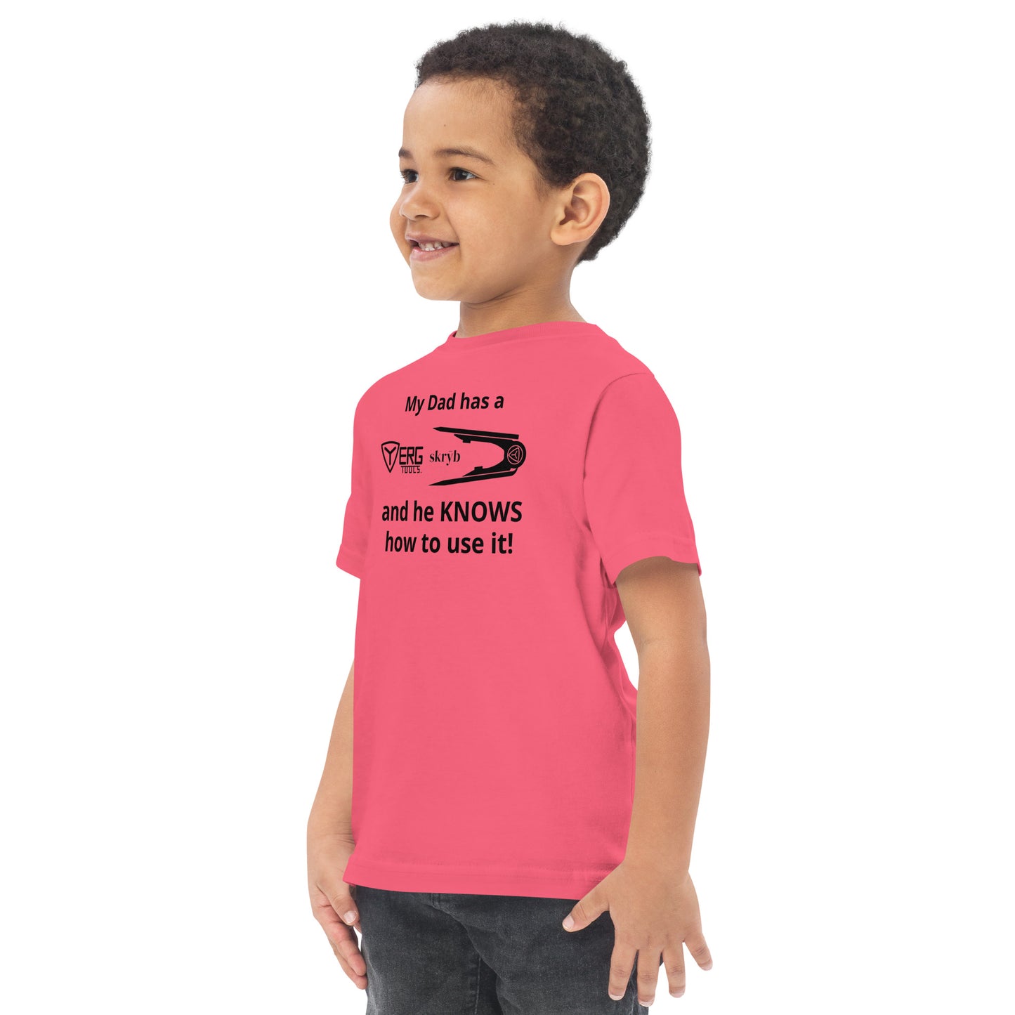 Yerg Tools Skrȳb Brag Toddler t-shirt