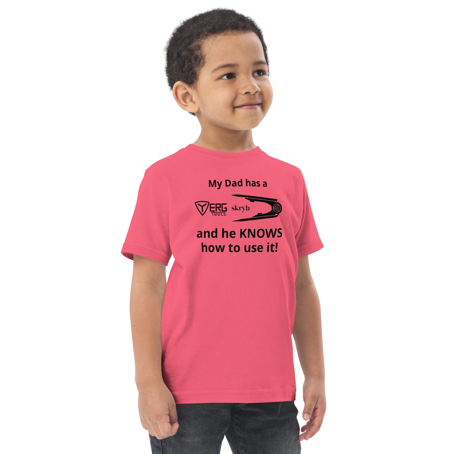 Yerg Tools Skrȳb Brag Toddler t-shirt