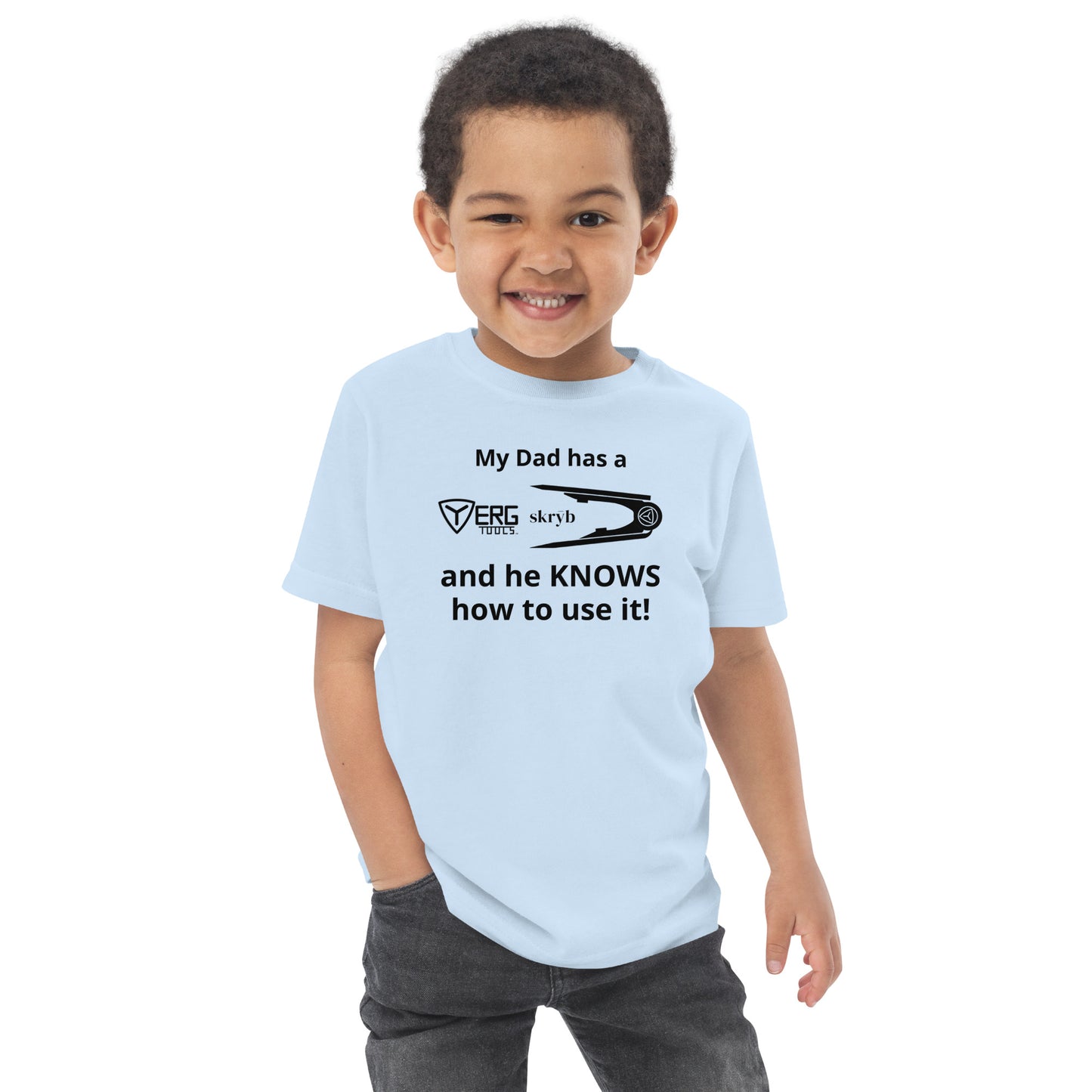 Yerg Tools Skrȳb Brag Toddler t-shirt