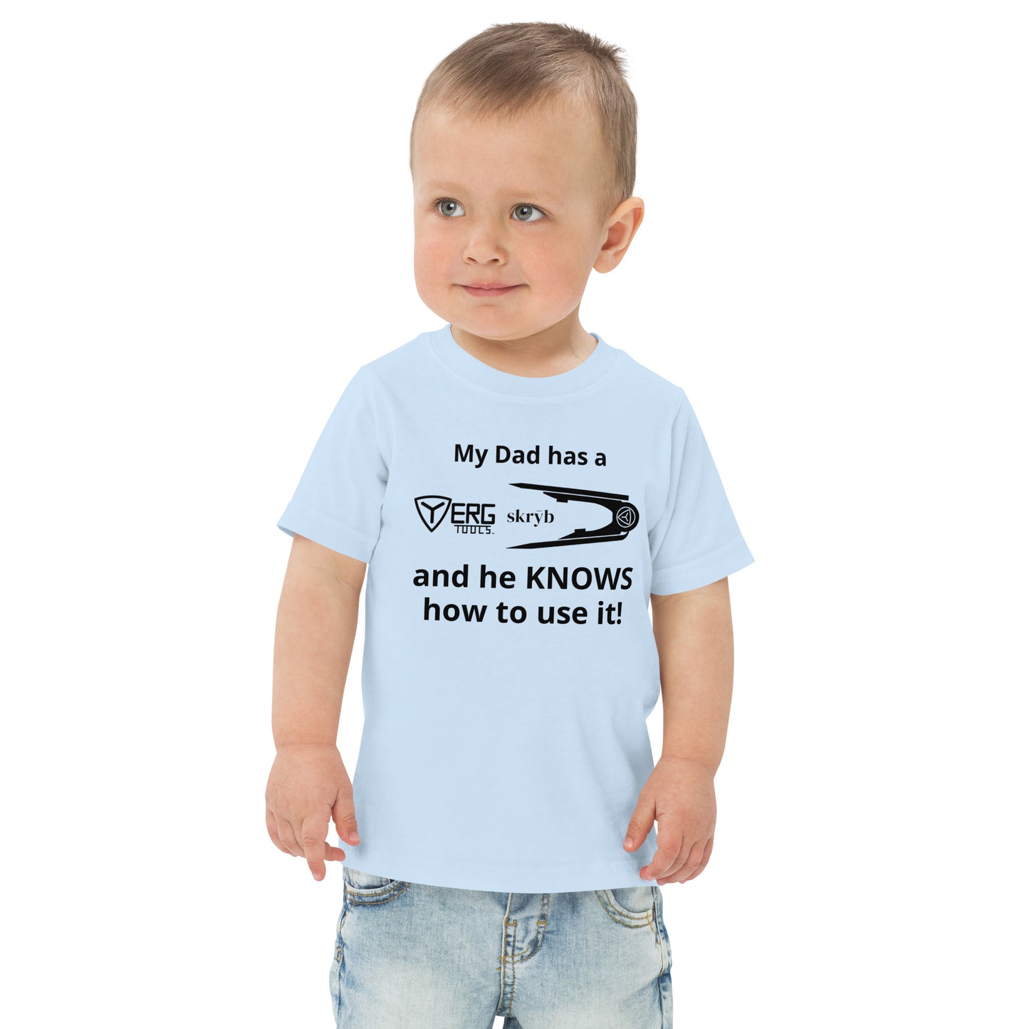 Yerg Tools Skrȳb Brag Toddler t-shirt