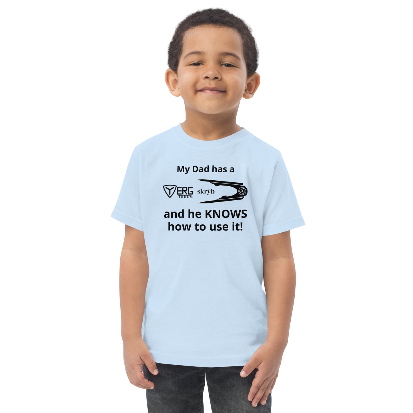 Yerg Tools Skrȳb Brag Toddler t-shirt