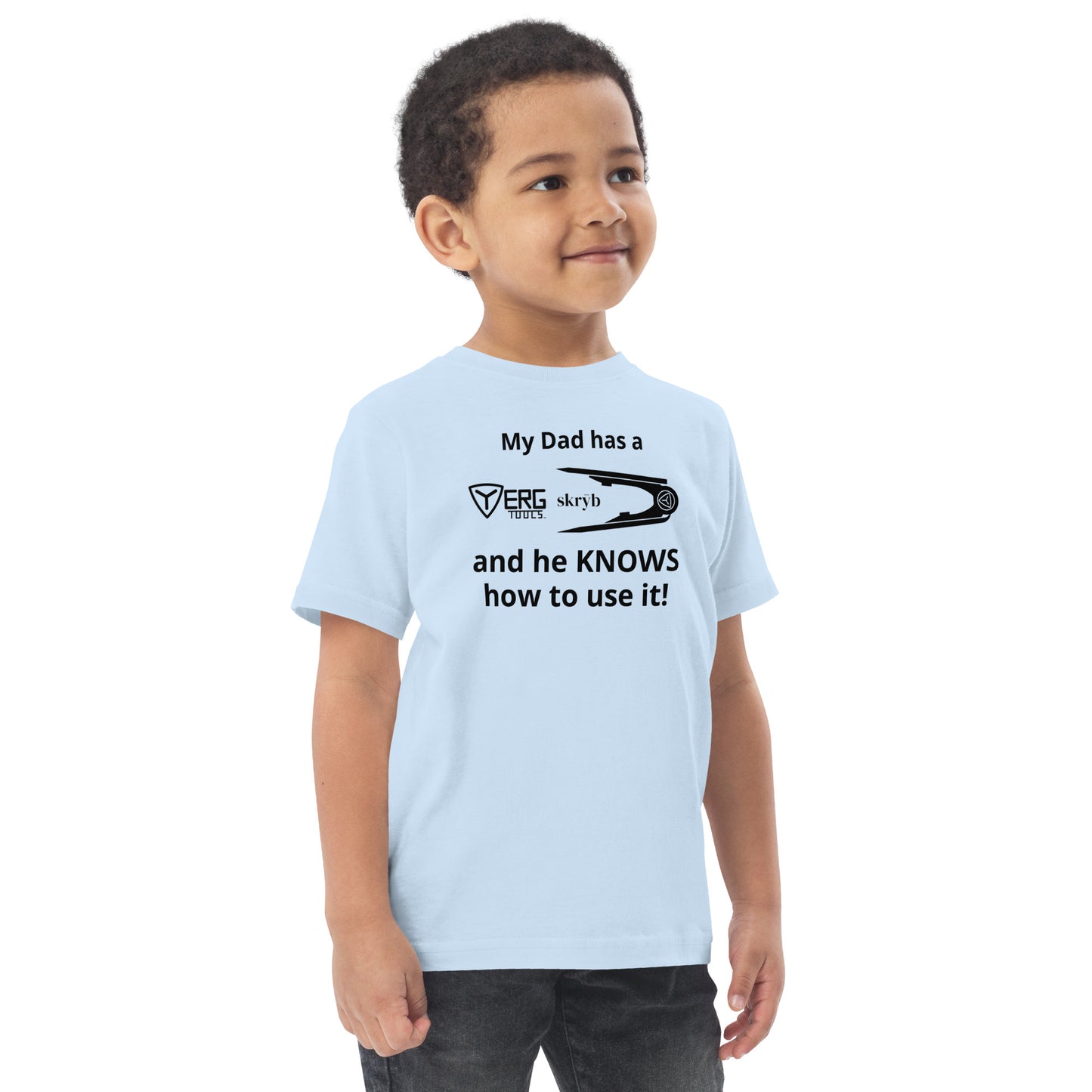 Yerg Tools Skrȳb Brag Toddler t-shirt