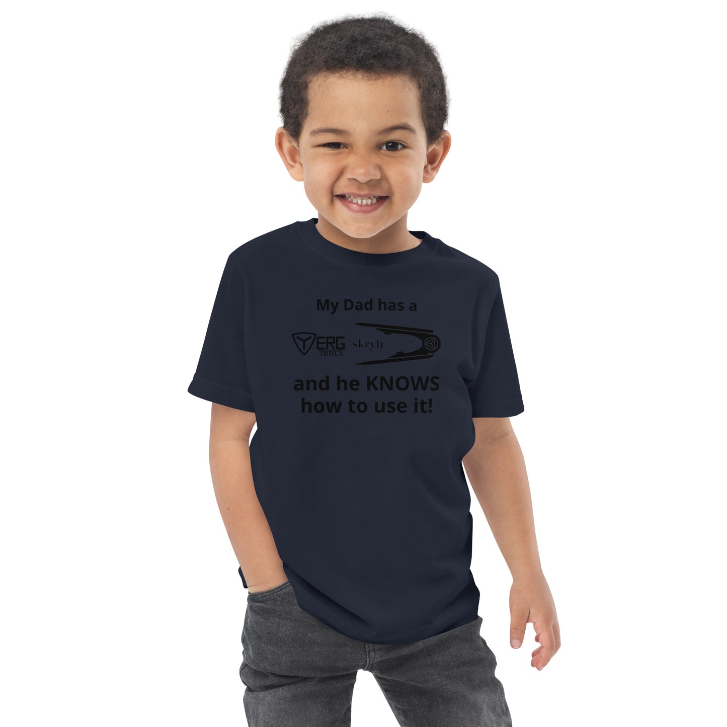 Yerg Tools Skrȳb Brag Toddler t-shirt