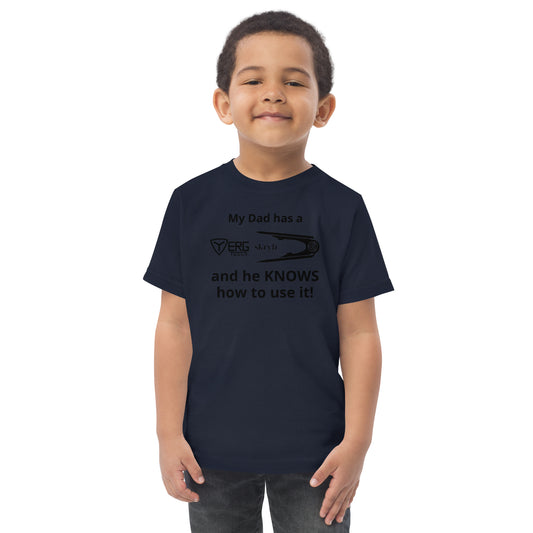 Yerg Tools Skrȳb Brag Toddler t-shirt