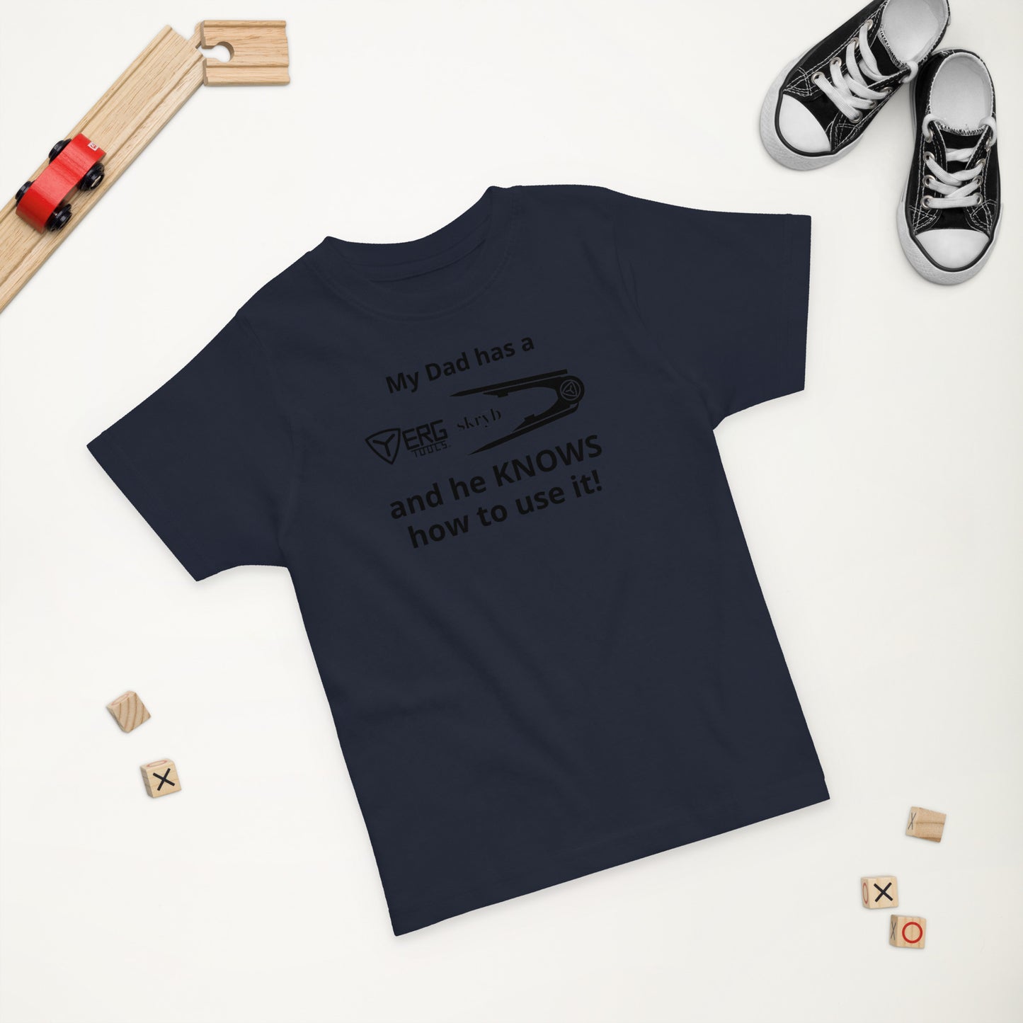 Yerg Tools Skrȳb Brag Toddler t-shirt