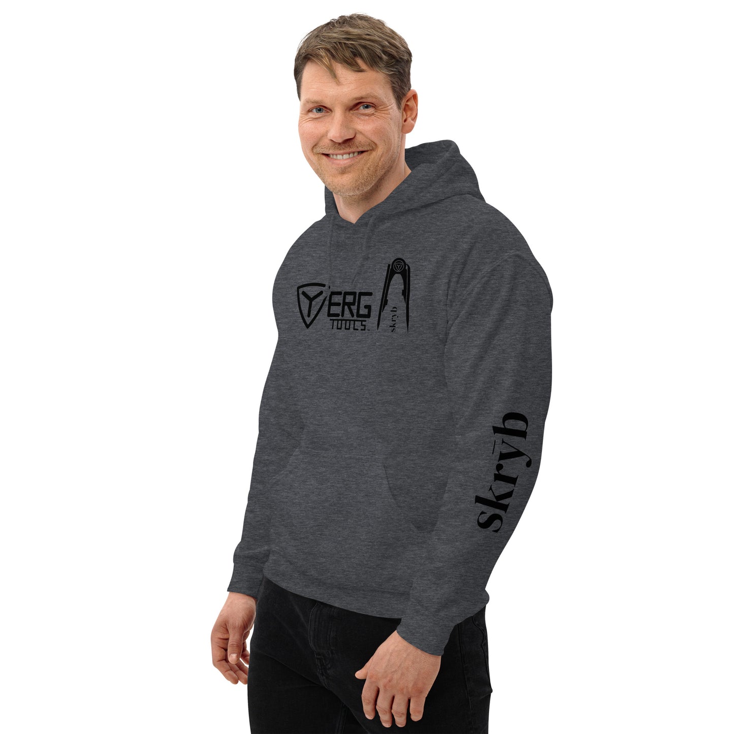 Yerg Tools Logo Skrȳb Unisex Hoodie