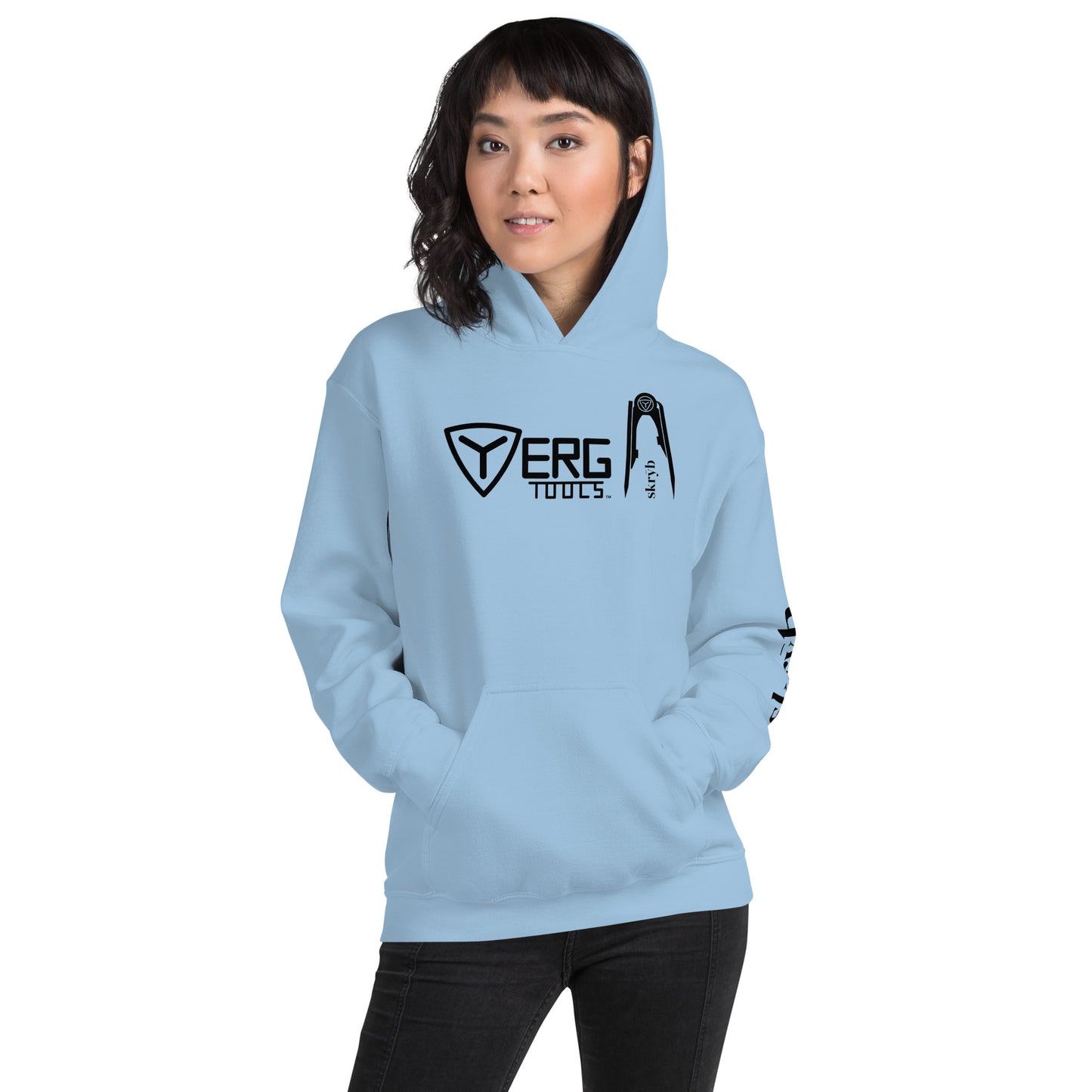 Yerg Tools Logo Skrȳb Unisex Hoodie