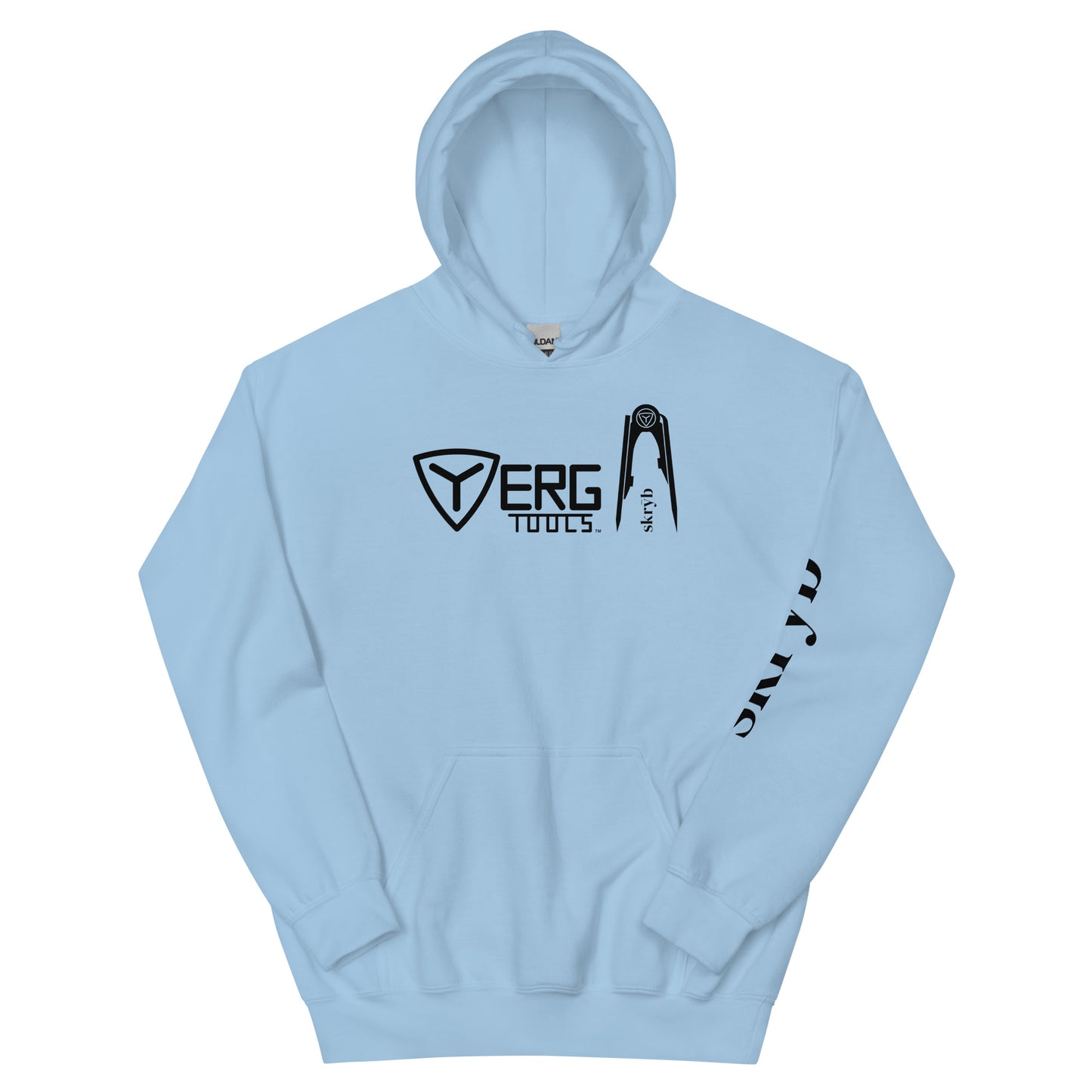 Yerg Tools Logo Skrȳb Unisex Hoodie