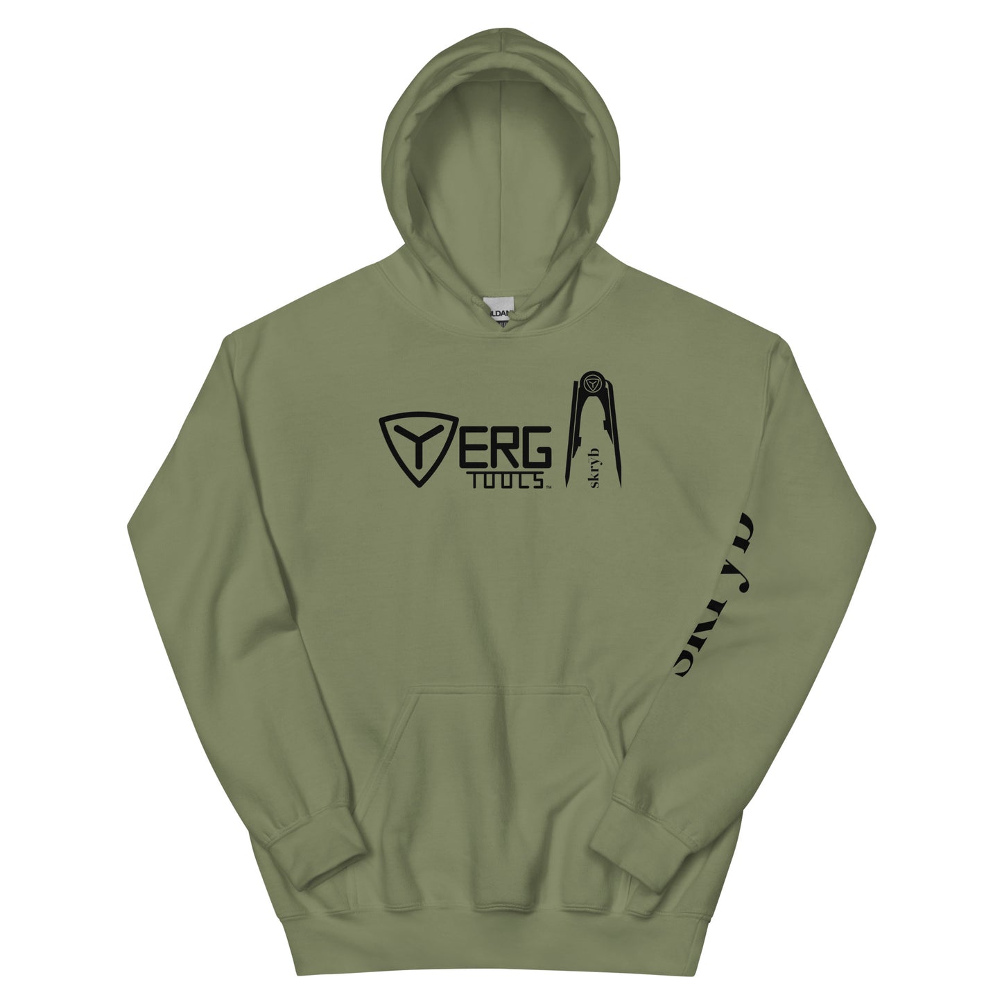 Yerg Tools Logo Skrȳb Unisex Hoodie