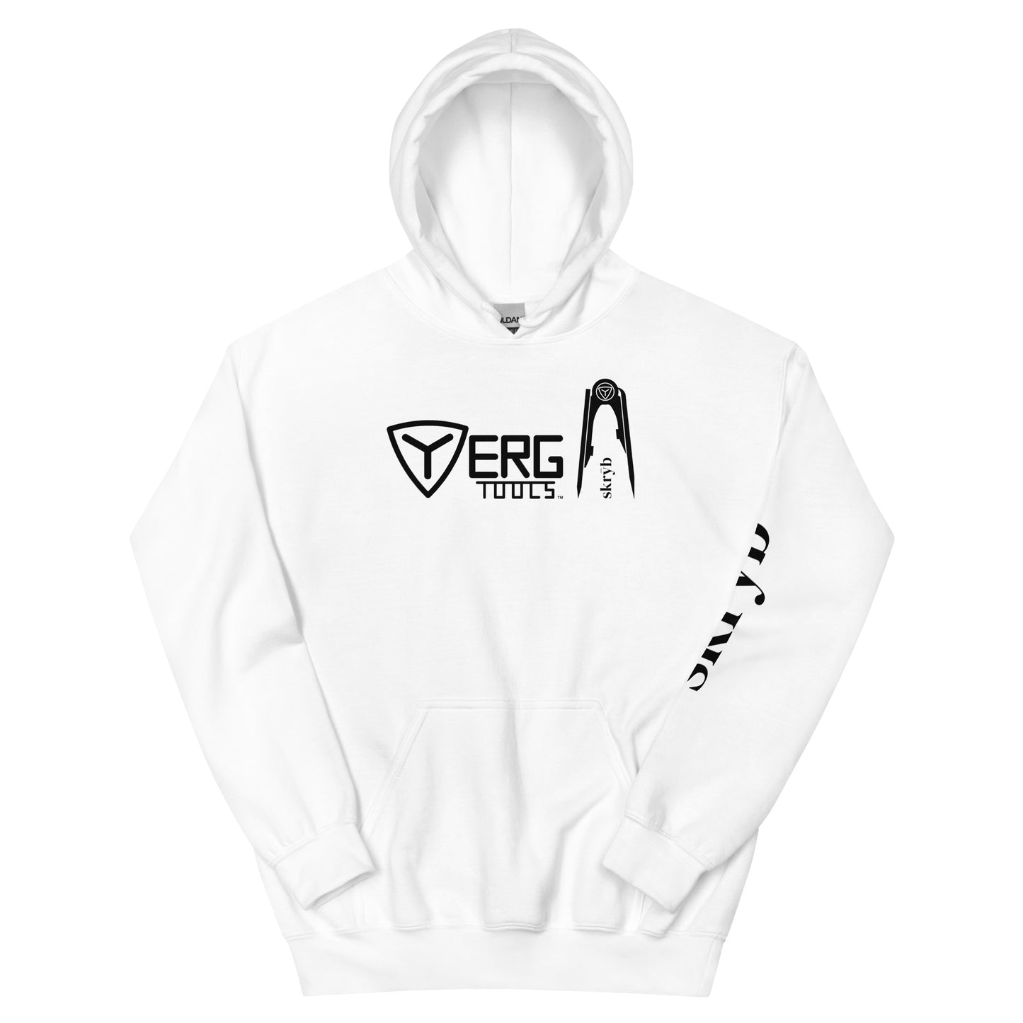 Yerg Tools Logo Skrȳb Unisex Hoodie